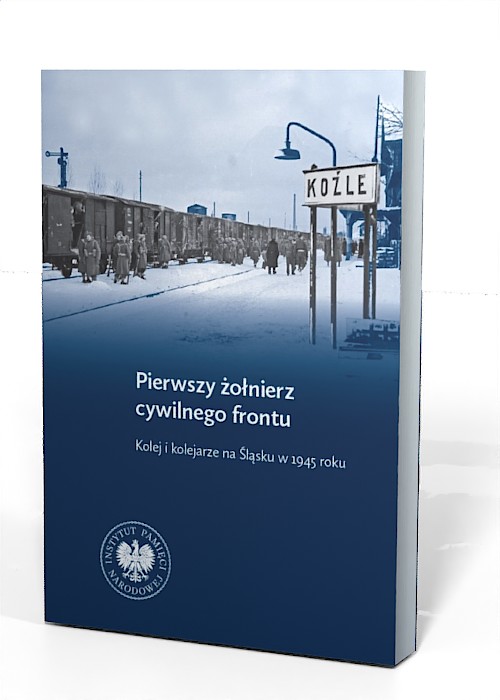 Pierwszy żołnierz cywilnego frontu. - okładka książki