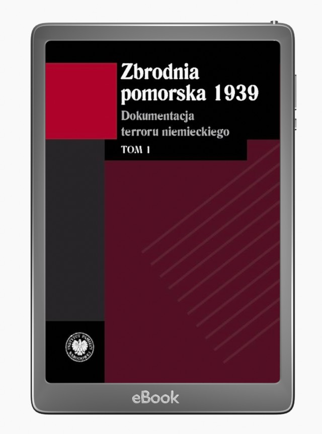 Zbrodnia pomorska 1939. Dokumentacja - okłakda ebooka