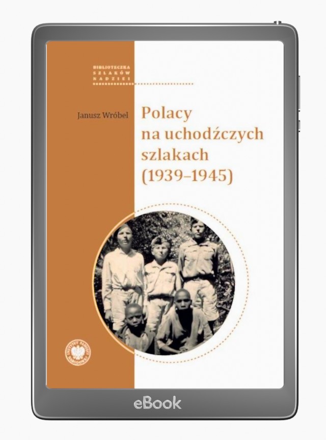 Polacy na uchodźczych szlakach - okłakda ebooka