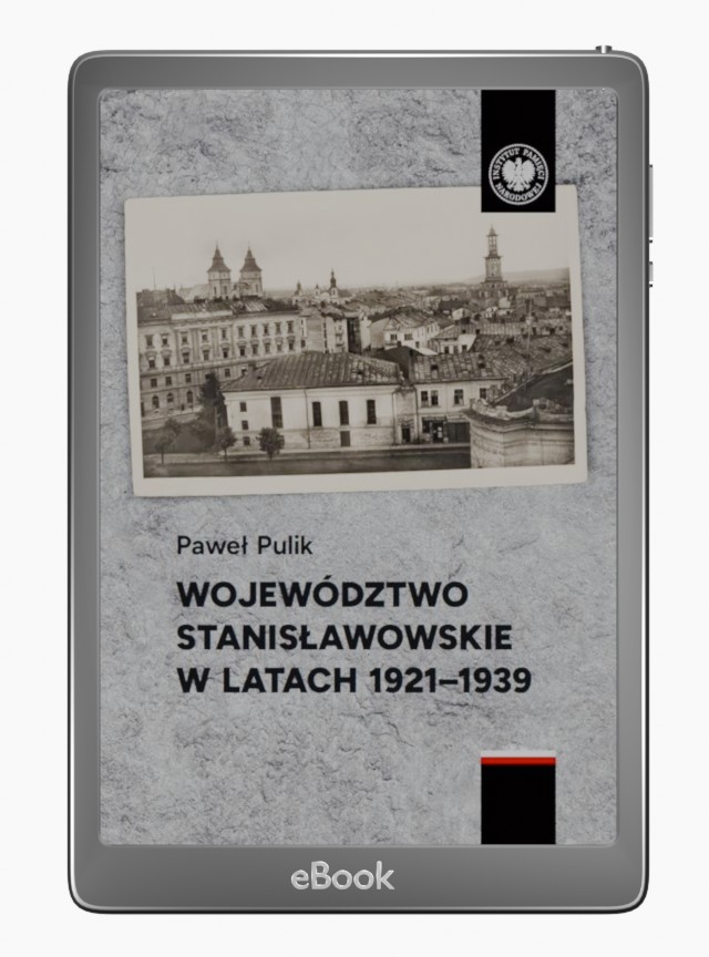 Województwo stanisławowskie w latach - okłakda ebooka