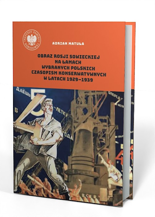 Obraz Rosji sowieckiej na łamach - okładka książki