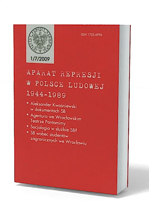 Aparat represji w Polsce Ludowej - okładka książki