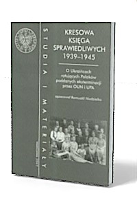 Kresowa księga sprawiedliwych 1939-1945. - okładka książki