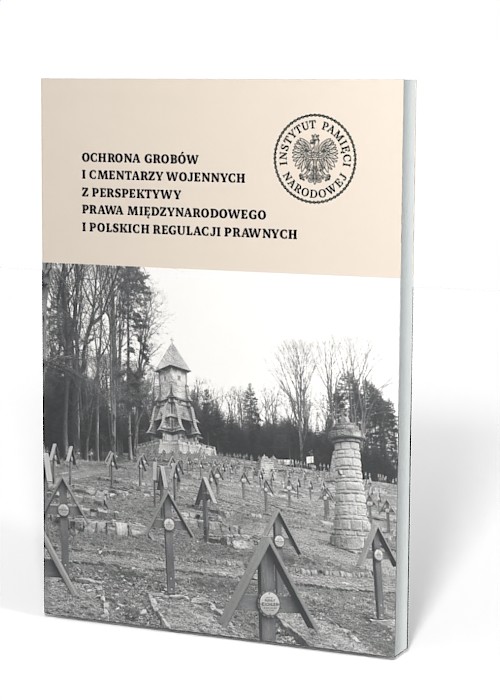 Ochrona grobów i cmentarzy wojennych - okładka książki