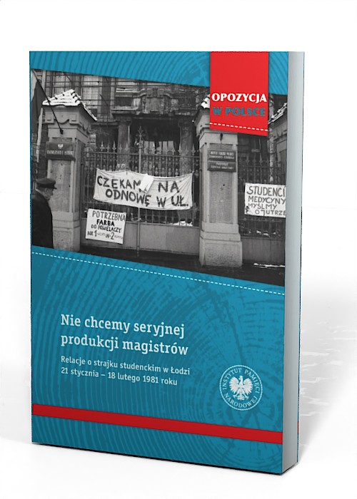 Nie chcemy seryjnej produkcji magistrów. - okładka książki