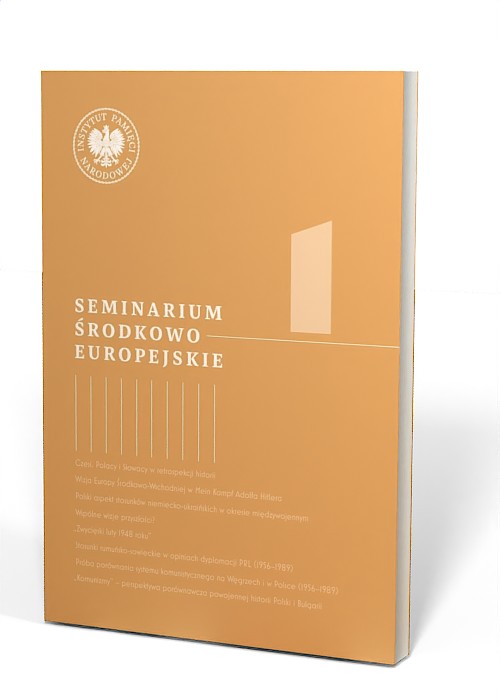 Seminarium Środkowoeuropejskie. - okładka książki
