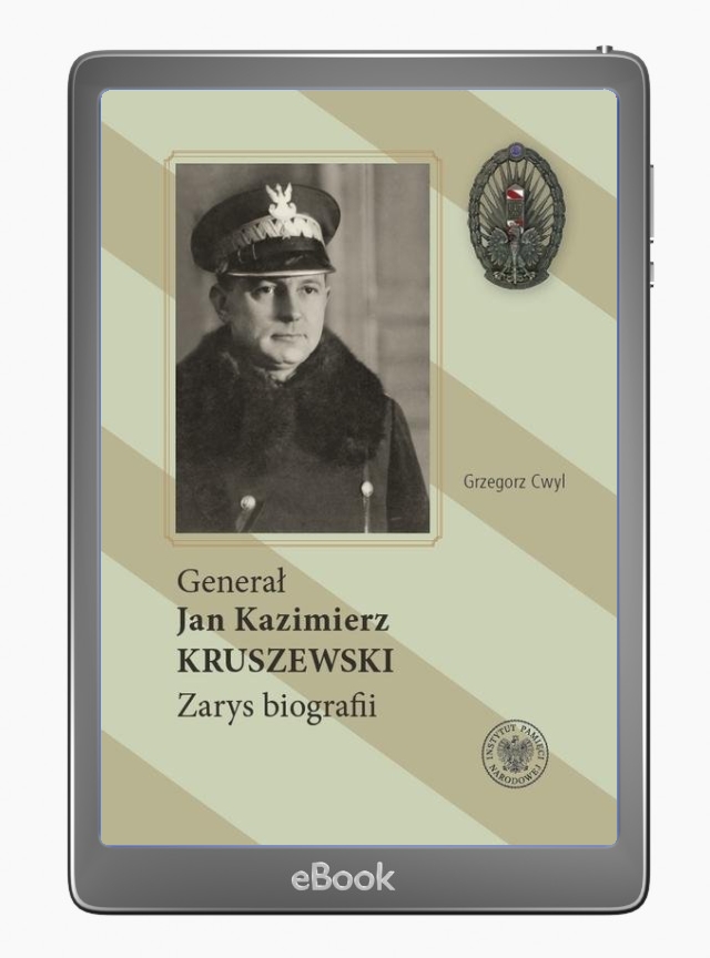 Generał Jan Kazimierz Kruszewski. - okłakda ebooka