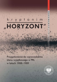 Kryptonim Horyzont. Przygotowania - okładka książki