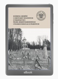 Ochrona grobów i cmentarzy wojennych - okłakda ebooka