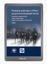 Formacje policyjne w Polsce na - okłakda ebooka