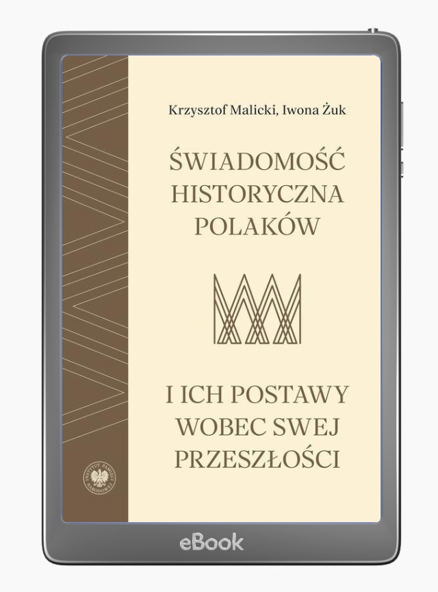 Świadomość historyczna Polaków - okłakda ebooka