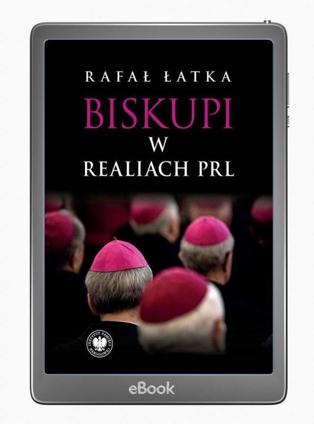 Biskupi w realiach PRL - okłakda ebooka