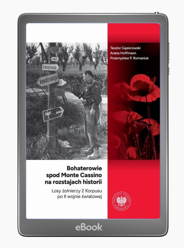 Bohaterowie spod Monte Cassino - okłakda ebooka