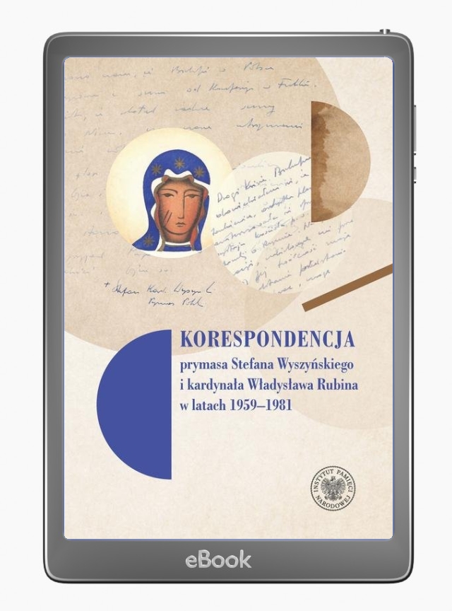 Korespondencja prymasa Stefana - okłakda ebooka