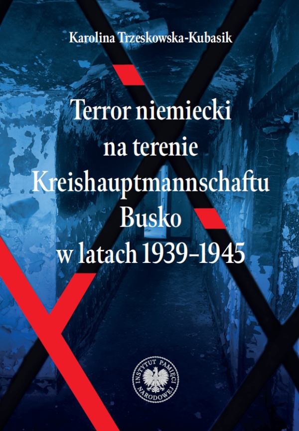 Terror niemiecki na terenie Kreishauptmannschaftu - okładka książki