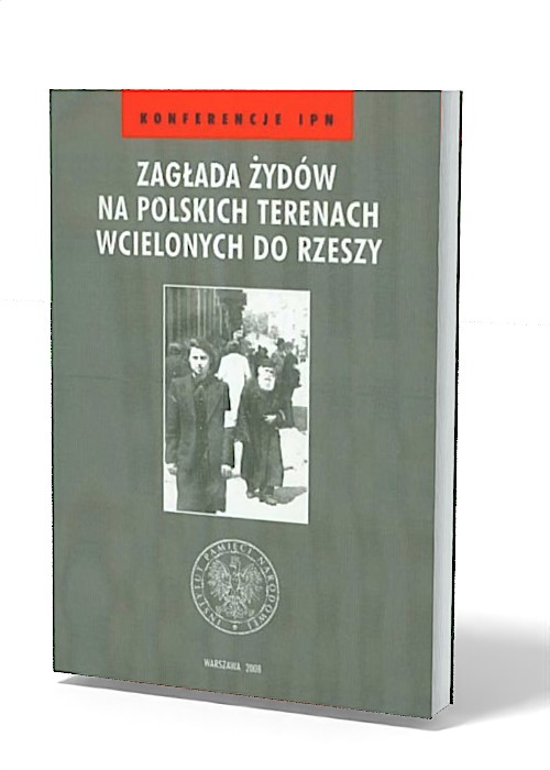 Zagłada Żydów na polskich terenach - okładka książki