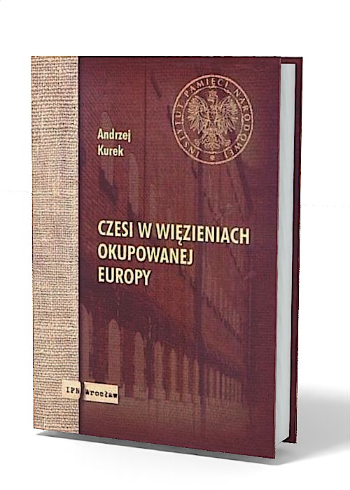 Czesi w więzieniach okupowanej - okładka książki