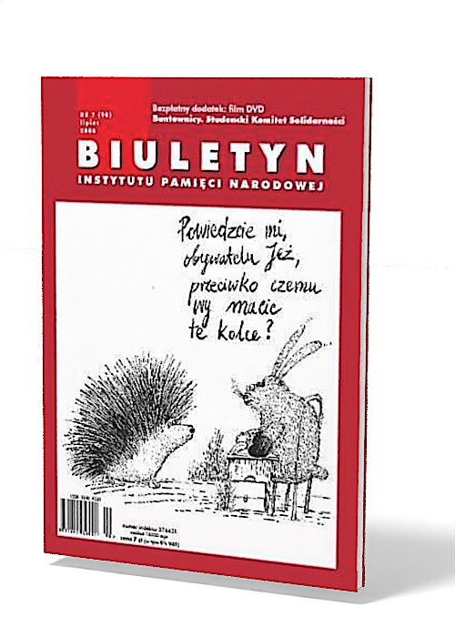 Biuletyn IPN nr 90 (7) / 2008 - okładka książki