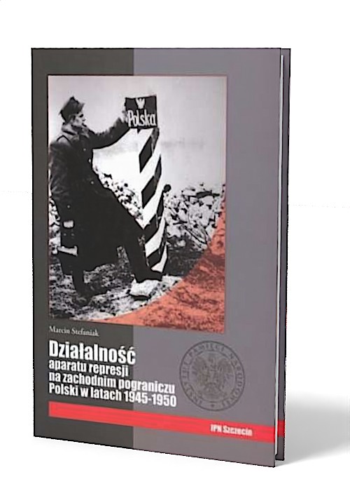 Działalność aparatu represji na - okładka książki