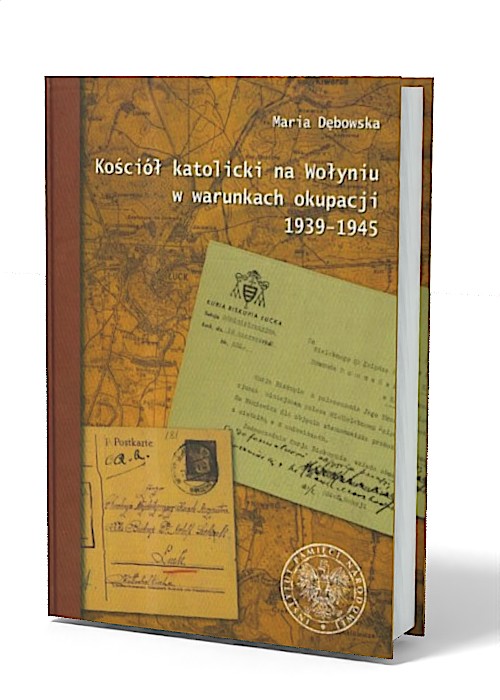 Kościół katolicki na Wołyniu w - okładka książki