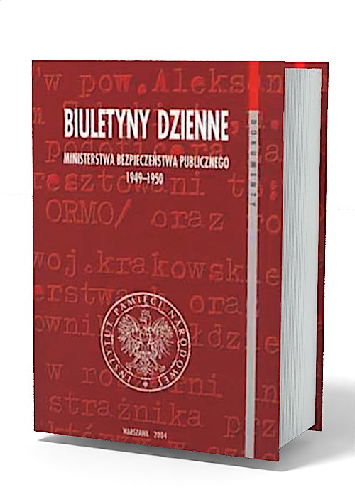 Biuletyny dzienne Ministerstwa - okładka książki
